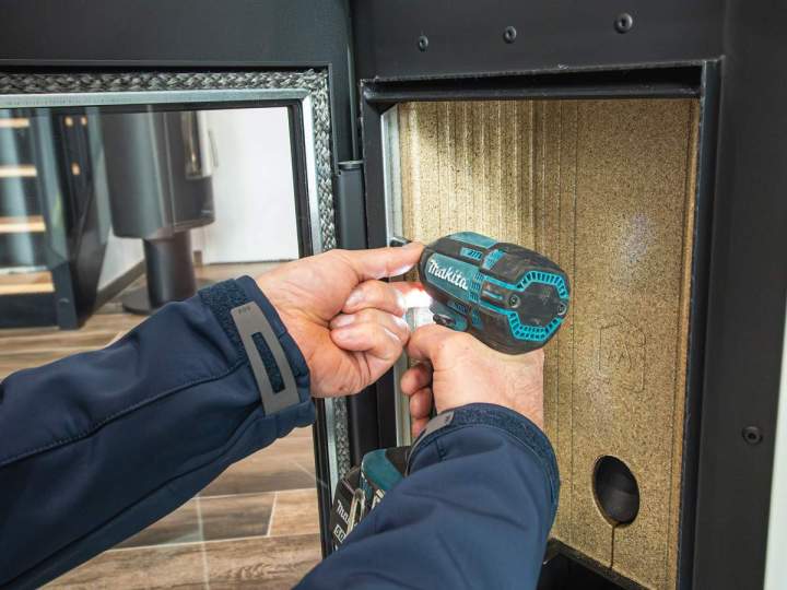 Installation poêle à bois /granulés