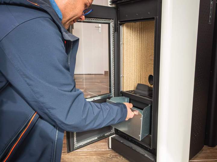 Installation poêle à bois /granulés